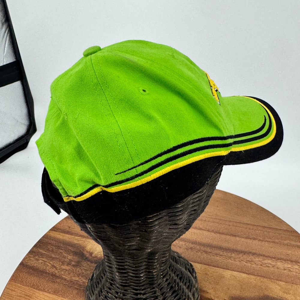 Arctic Cat Hat Men OSFA Green Black Embroidered Snowmobile Racing Baseball Cap - Picture 13 of 16